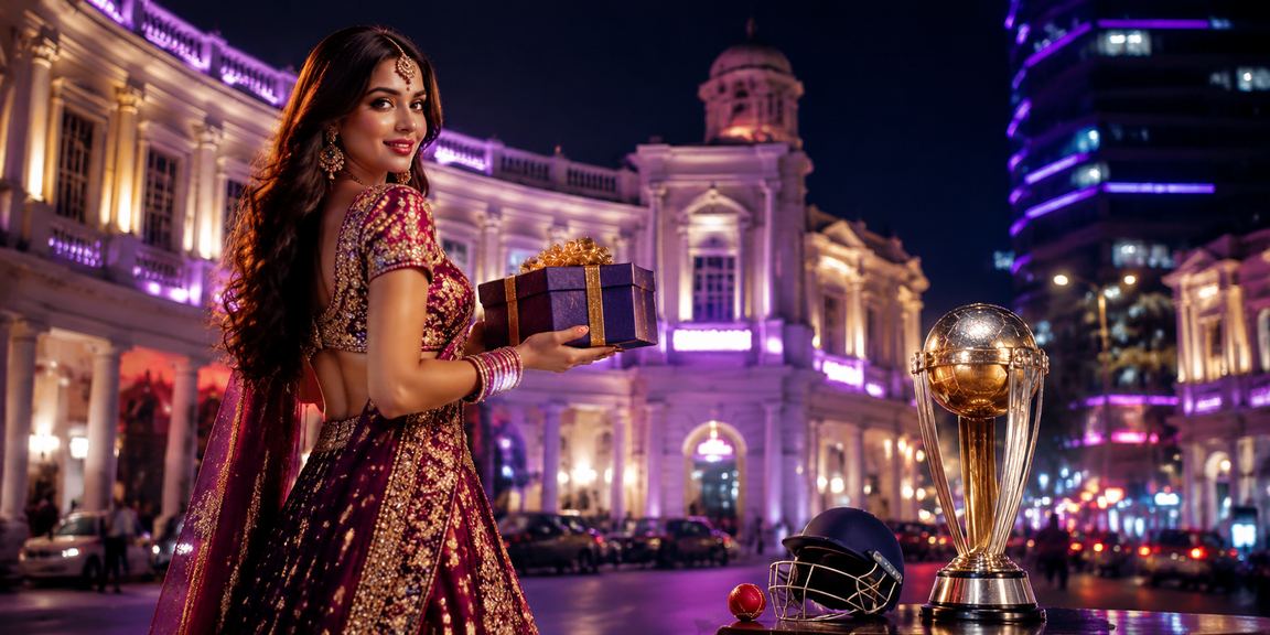 Person using mobile to place cricket bets